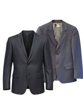 HOWE Tailored Blazers Gray Tones Lightweight Spring Style Men’s 38
